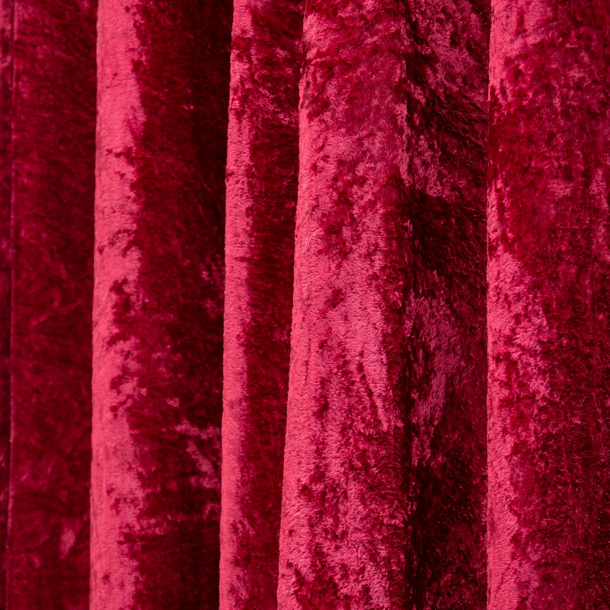 Maroon Velvet Curtain - Set of 2