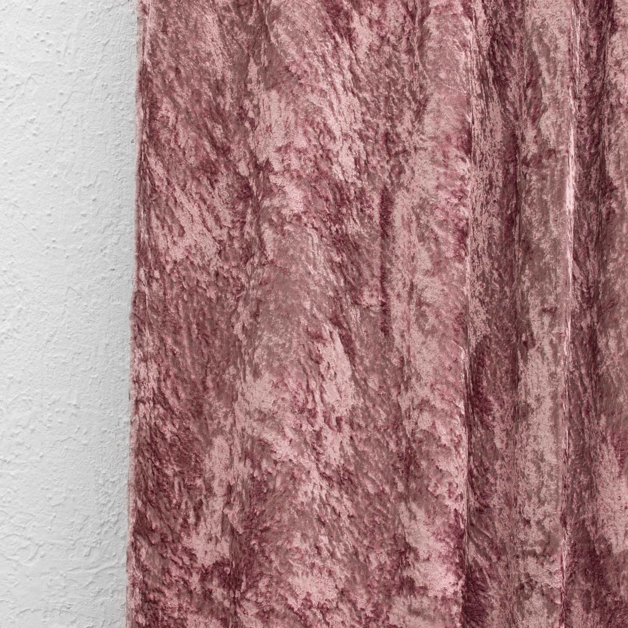 Rose Velvet Curtain - Set of 2