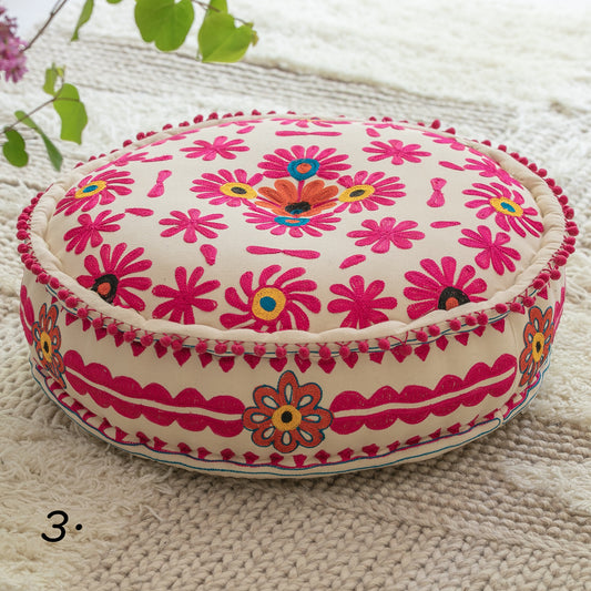 Tranquil Treasures Ottoman pouf