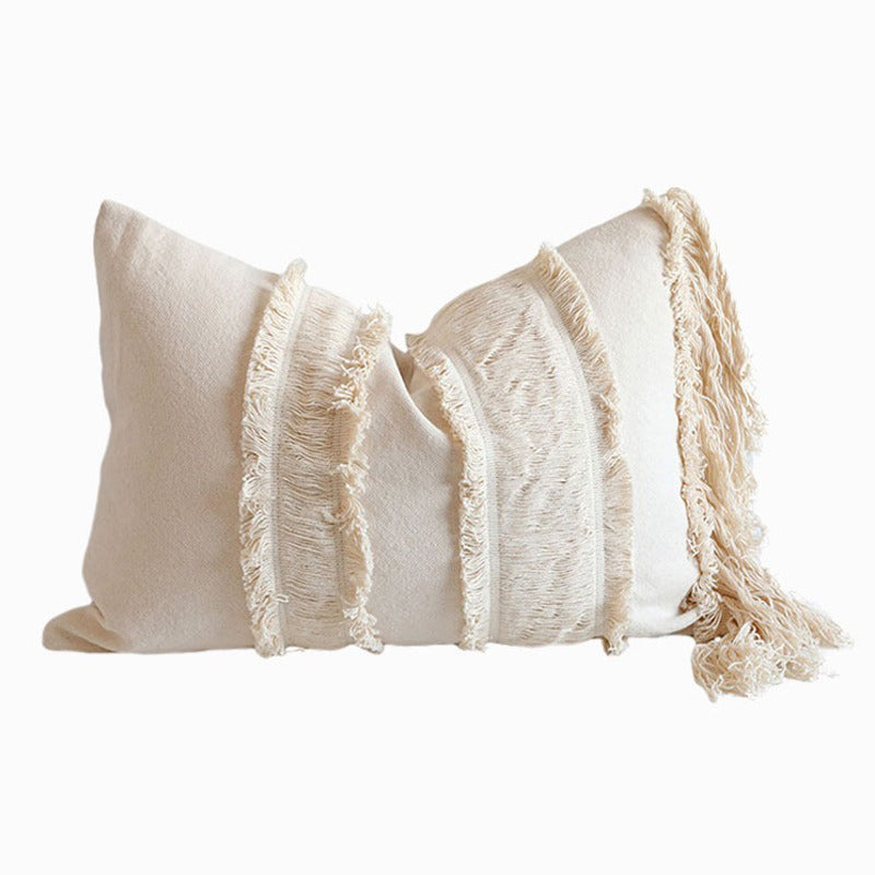 Fringe Fascination Throw Pillow Cover