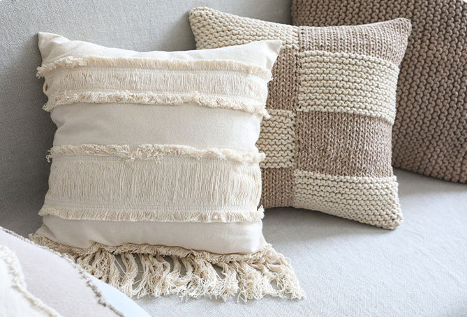 Fringe Fascination Throw Pillow Cover