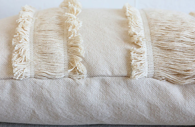 Fringe Fascination Throw Pillow Cover