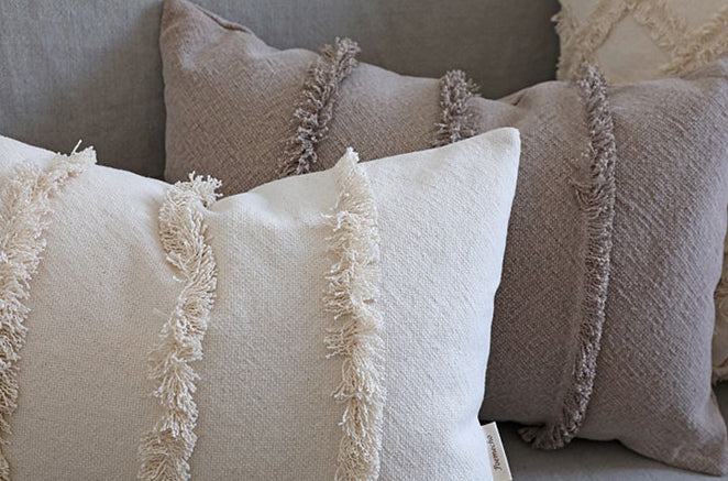 Fringe-tastic Throw Pillow Cover