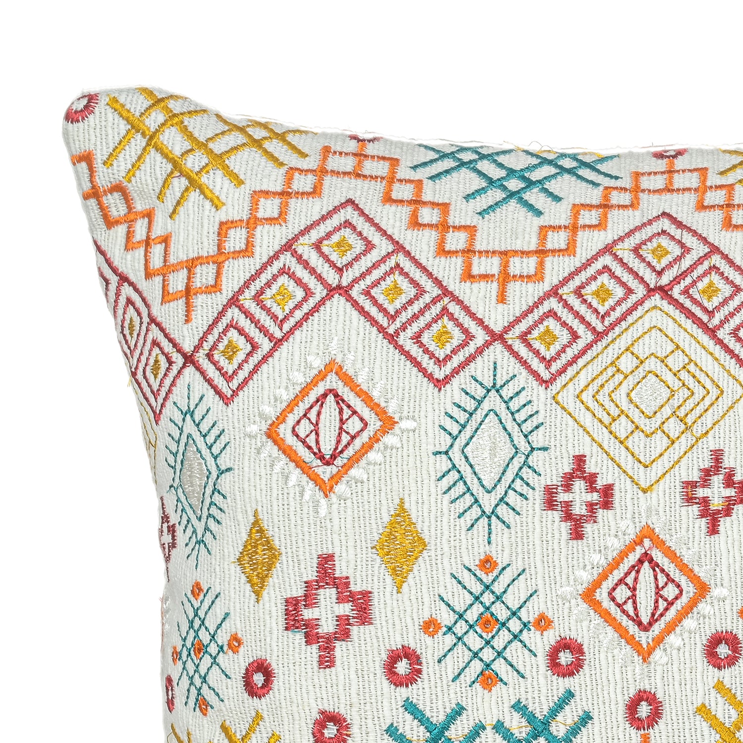 Indian Illusion Throw Pillow Cover